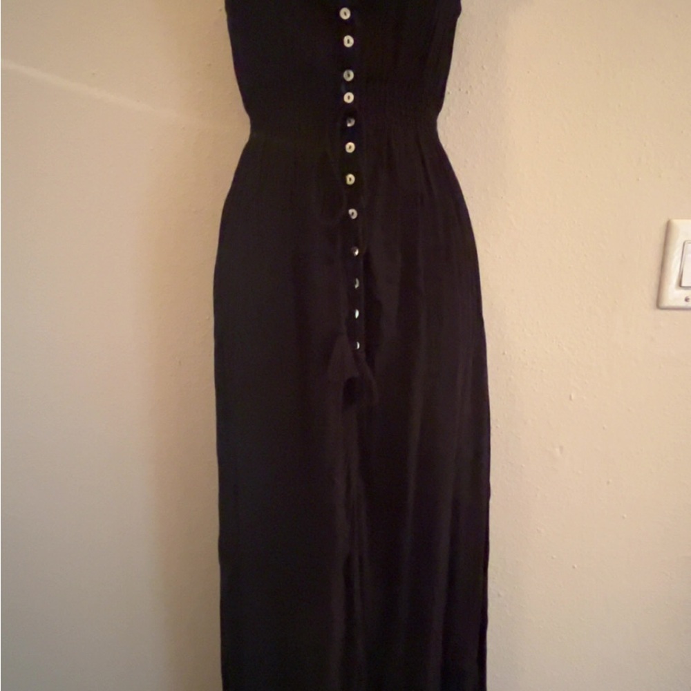 Elegant Black Maxi Dress